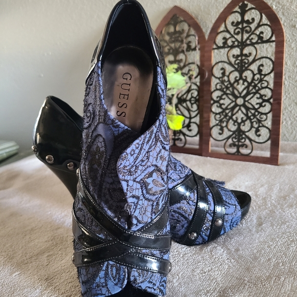 Guess peep toe high heel size 9 1/2 - Picture 8 of 8